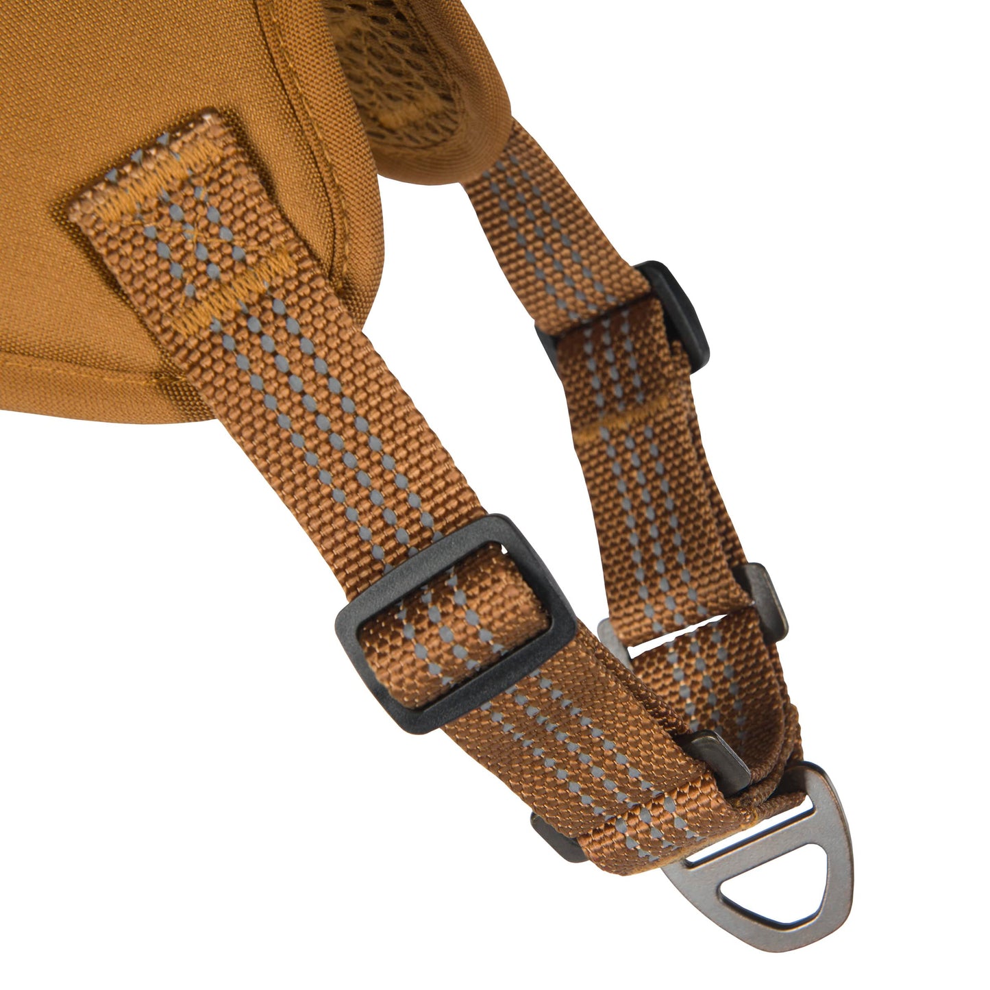 Carhartt Nylon Duck No Pull Dog Harness, Fully Adjustable Dog Harness with Quick Control Handle and Reflective Accents, Carhartt Brown, X-Large