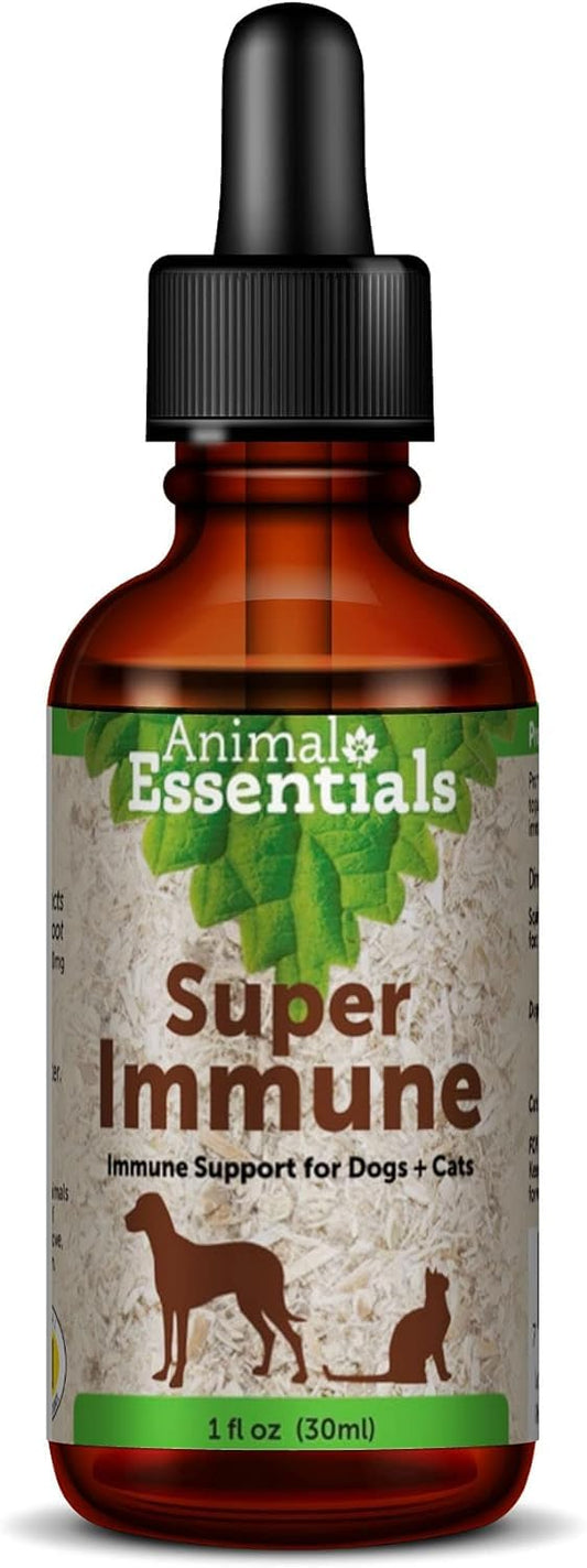 Animal Essentials Super Immune Support for Dogs & Cats, 1 fl oz - Ol Complex, Promotes Healthy Immune System