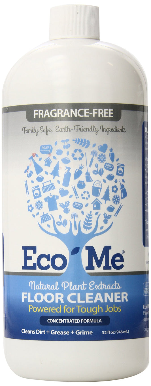 Eco-me Concentrated Muli-Surface and Floor Cleaner, 32 Fl Oz, Fragrance-Free