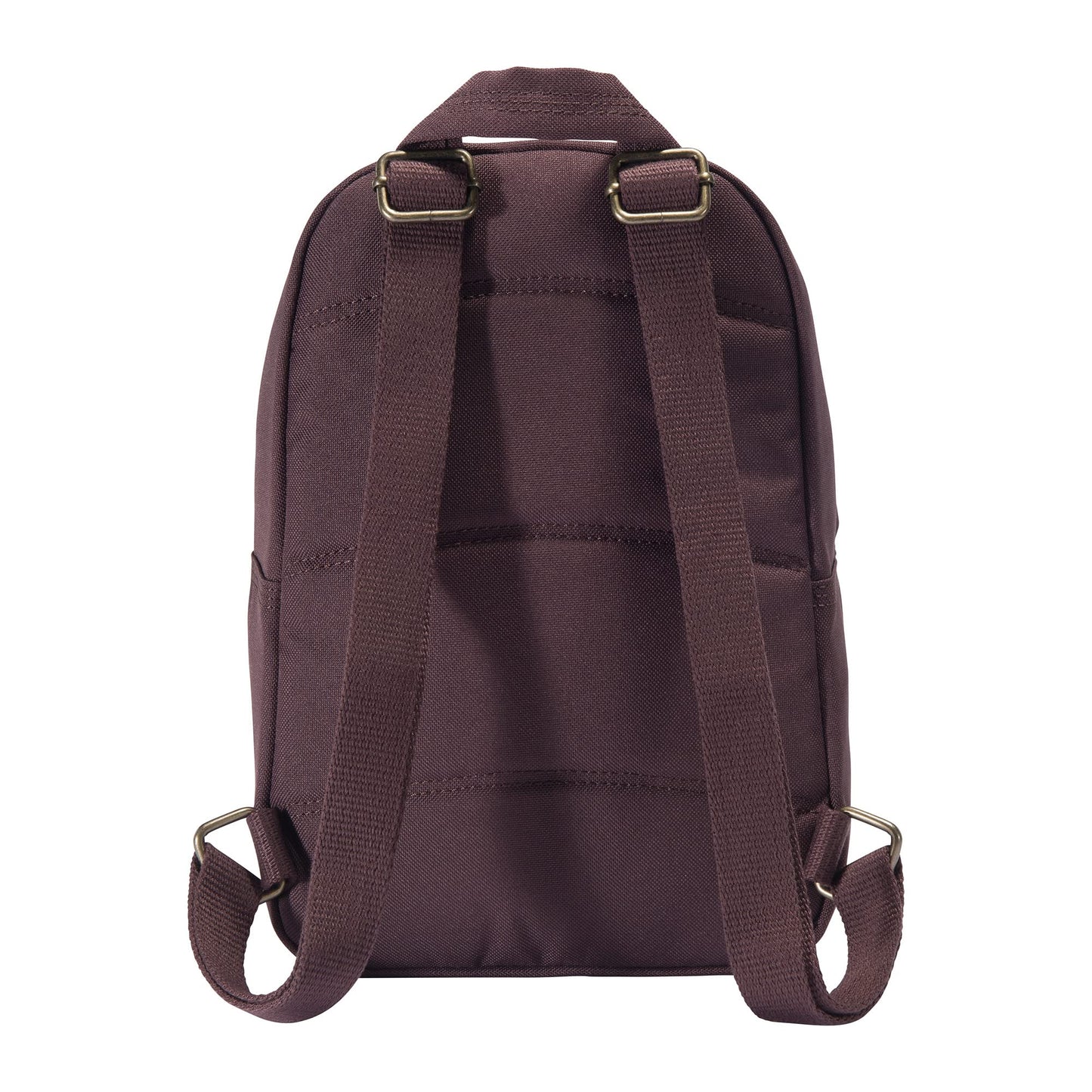 Carhartt Classic Mini Backpack, Durable, Water-Resistant Backpack with Adjustable Shoulder Straps, Wine